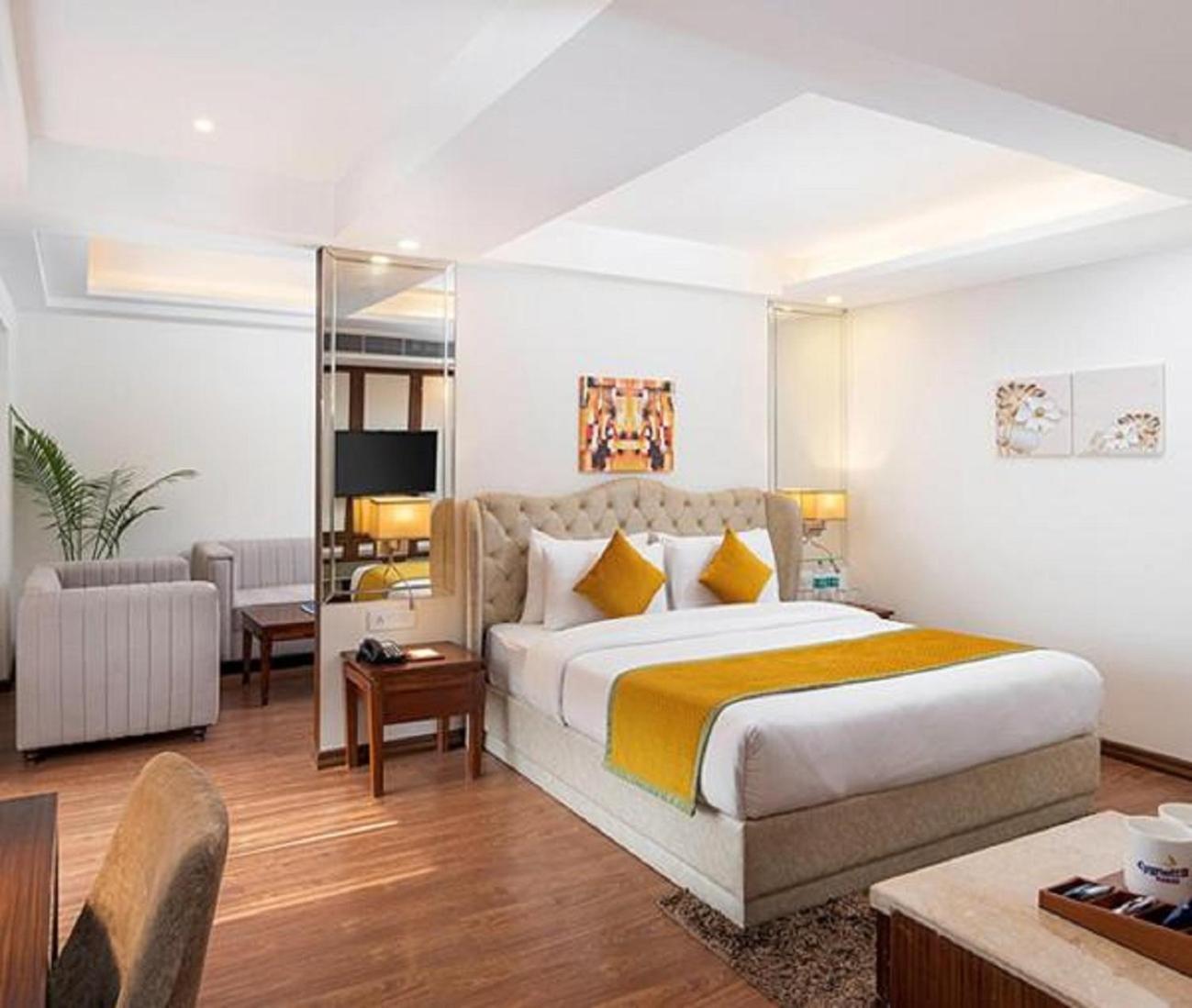Hotel Linda Suites Near International Airport By La Casa Nuova Delhi Esterno foto